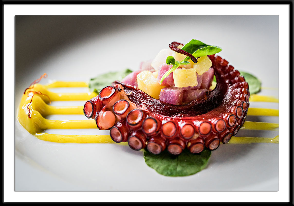 Octopus and potato salad