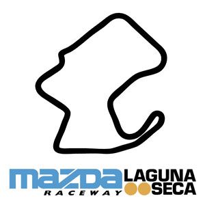 Laguna Seca Track Outline