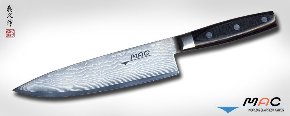 Mac Damascus chef's knife