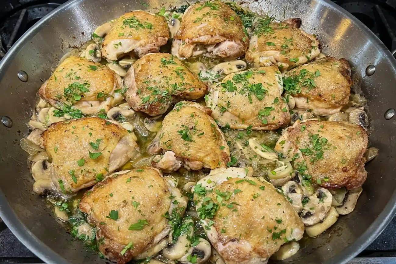 Cooking by Brian Lee - Chicken Chasseur