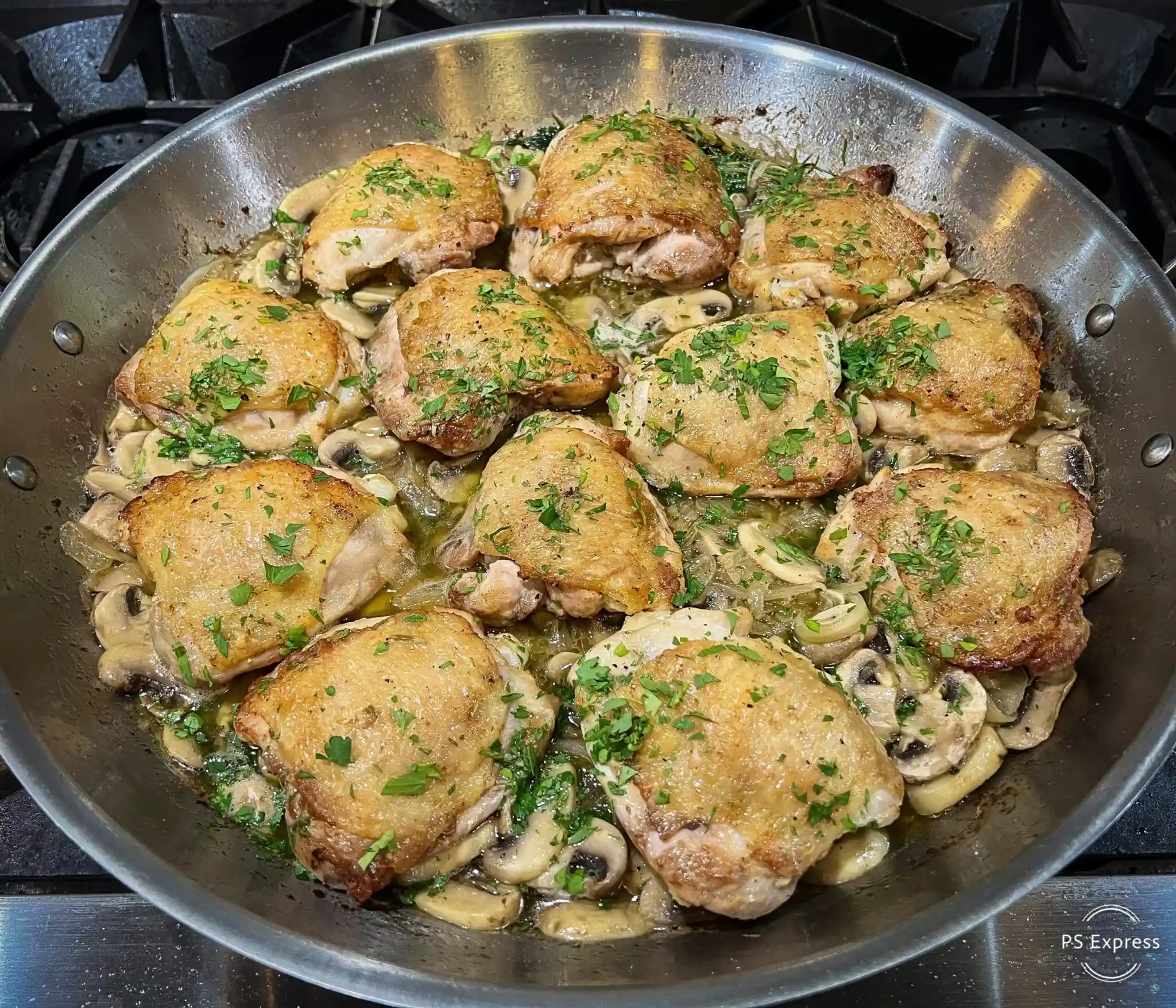 Cooking by Brian Lee - Chicken Chasseur