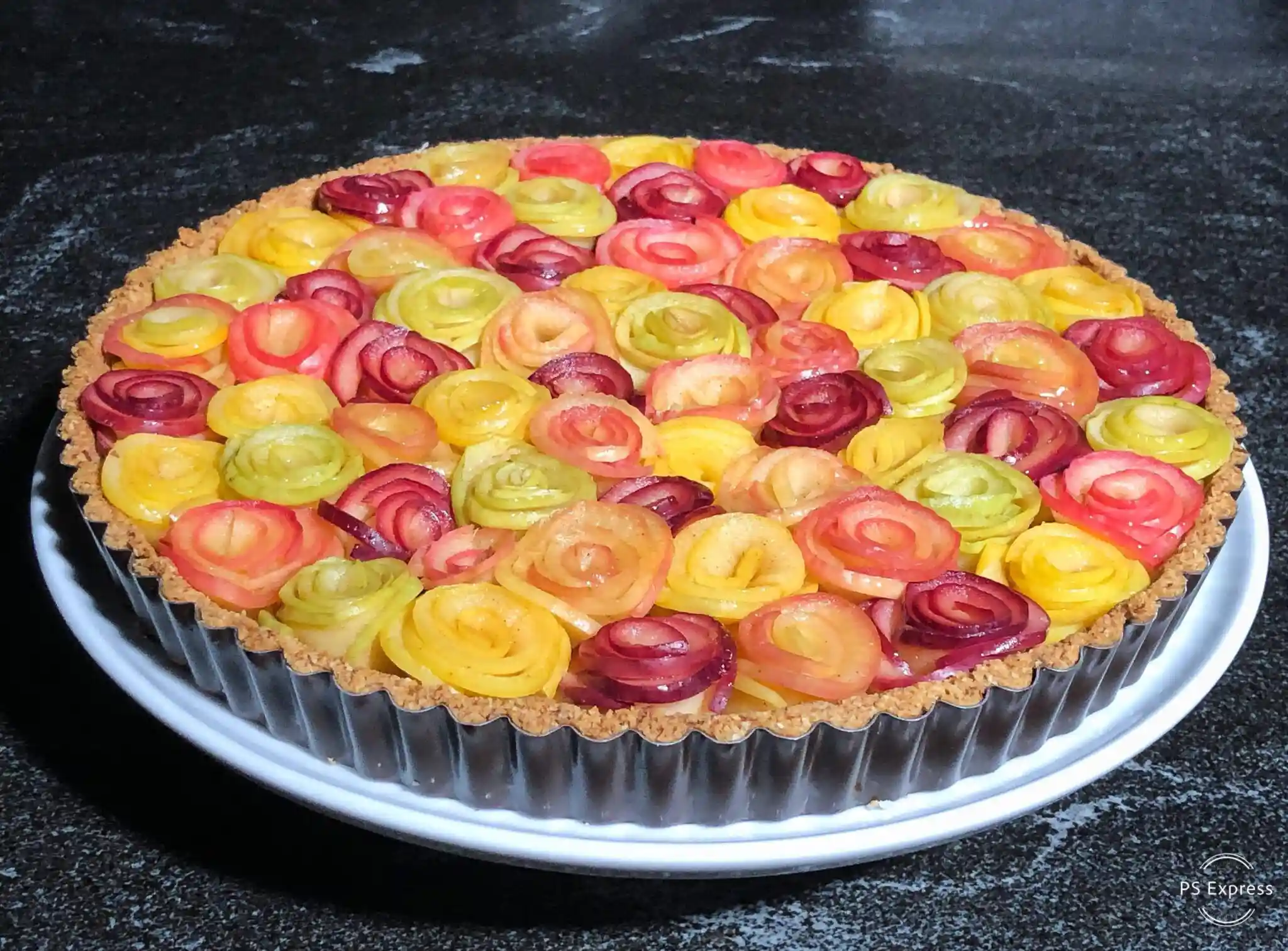 Cooking by Brian Lee - Apple Rose Tart