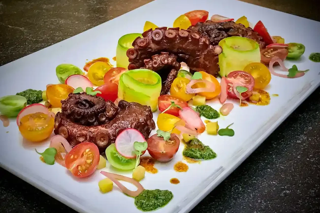 Cooking by Brian Lee - Octopus Salad